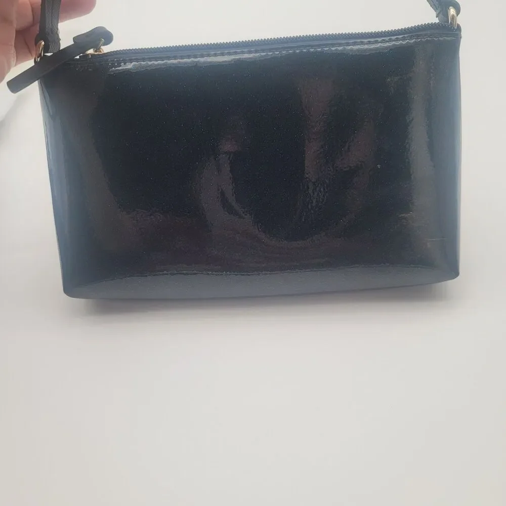 Kate Spade New York Mavis Street Amy Glitter Crossbody Bag with Bow Accent